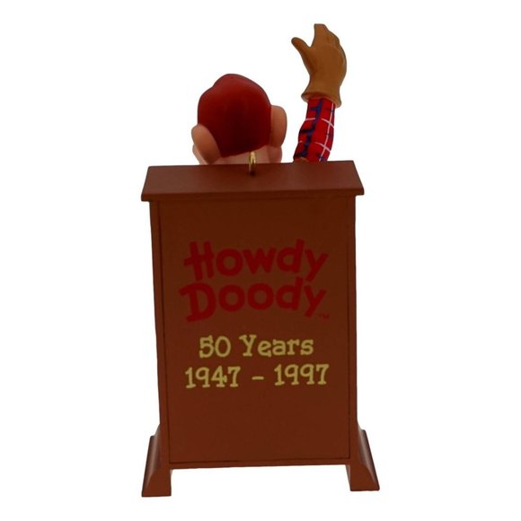 Hallmark Keepsake Ornament Handcrafted Howdy Doody Anniversary Edition New - Picture 5 of 7